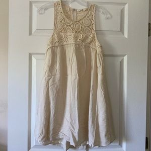 Blu Pepper ivory dress size Small